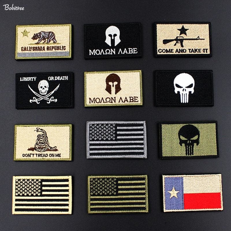 Parches militares velcro