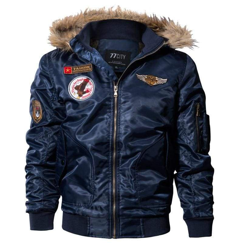 Parka hombre militar