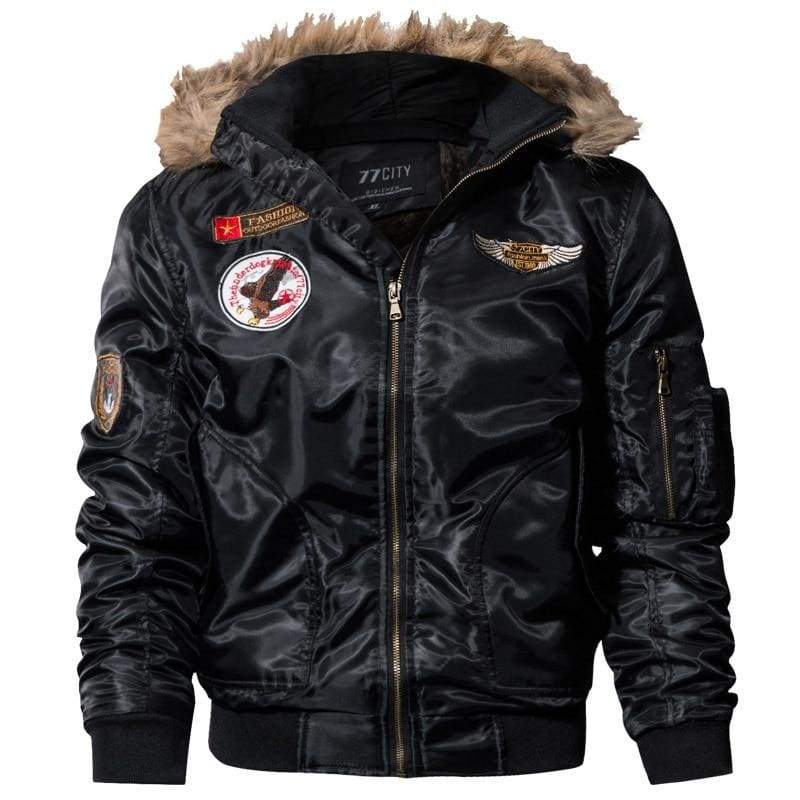 Parka hombre militar