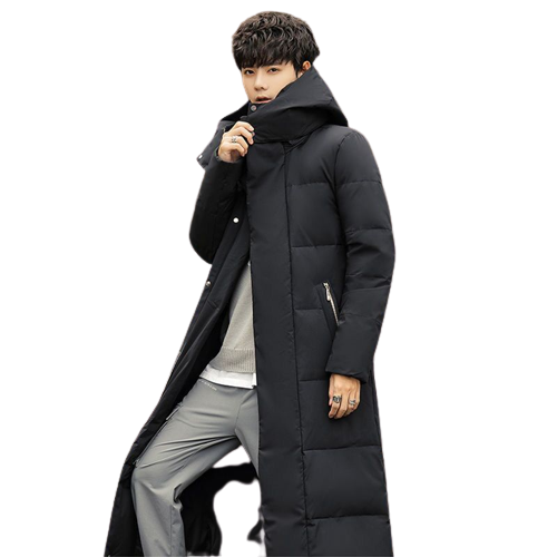 Parka larga militar