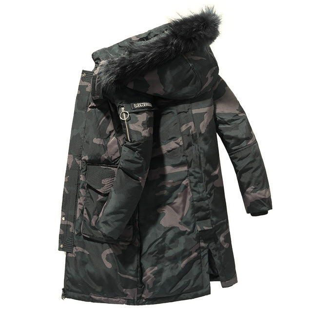 Parka militar alemana hombre