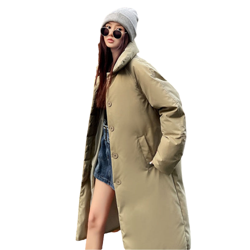 Parka militar alemana mujer