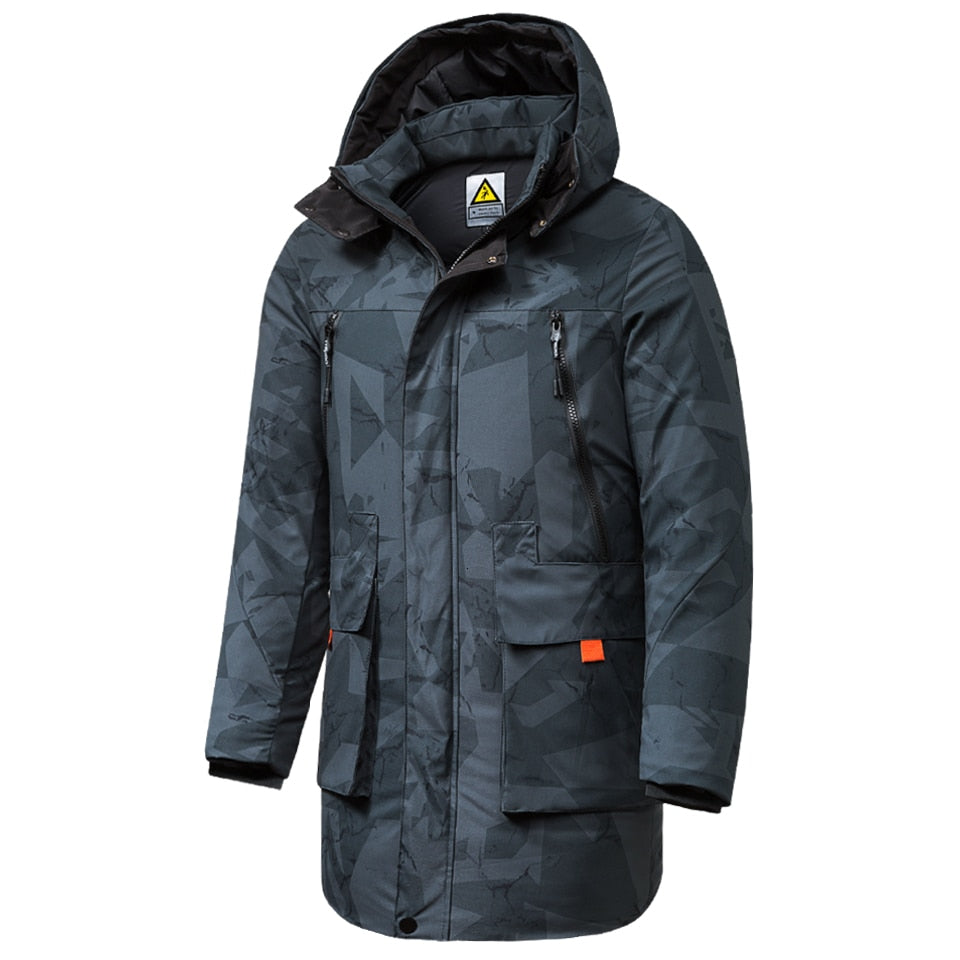 Parka militar hombre ingles