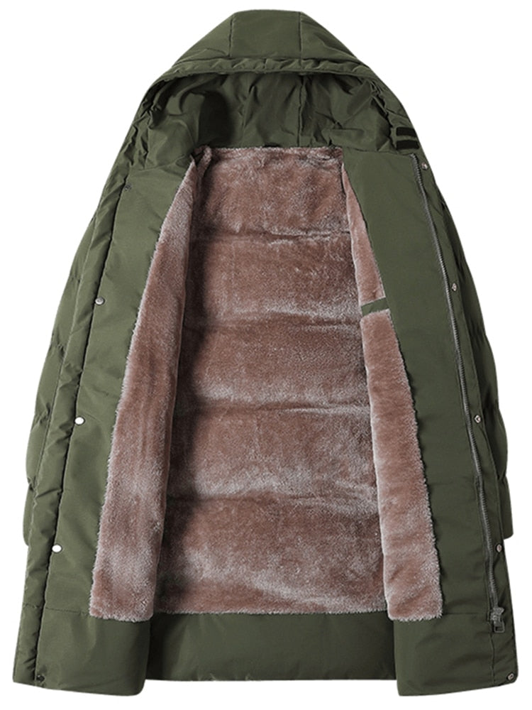 Parka militar verde