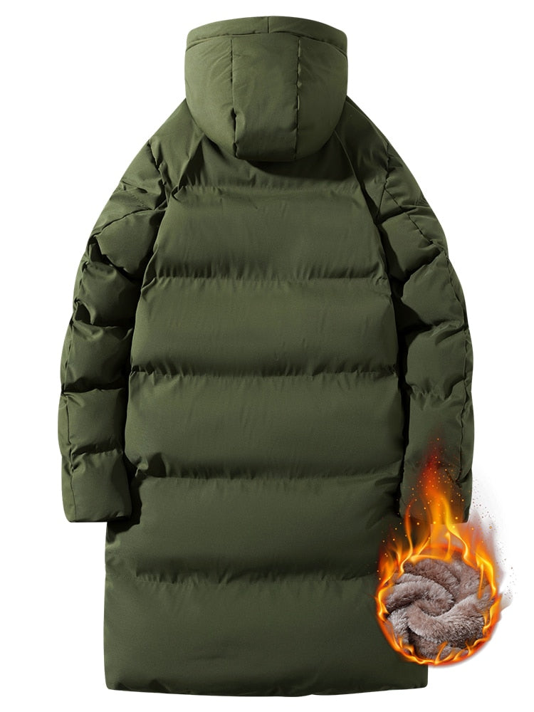 Parka militar verde