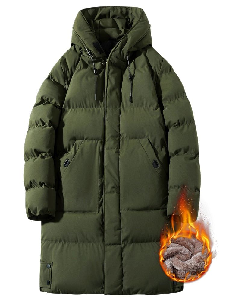 Parka militar verde