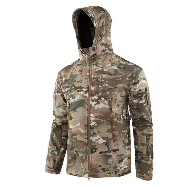 Parka mujer verde militar larga