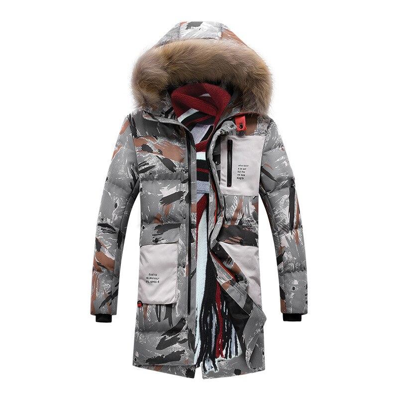 Parka tipo militar hombre
