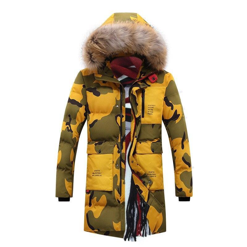 Parka tipo militar hombre
