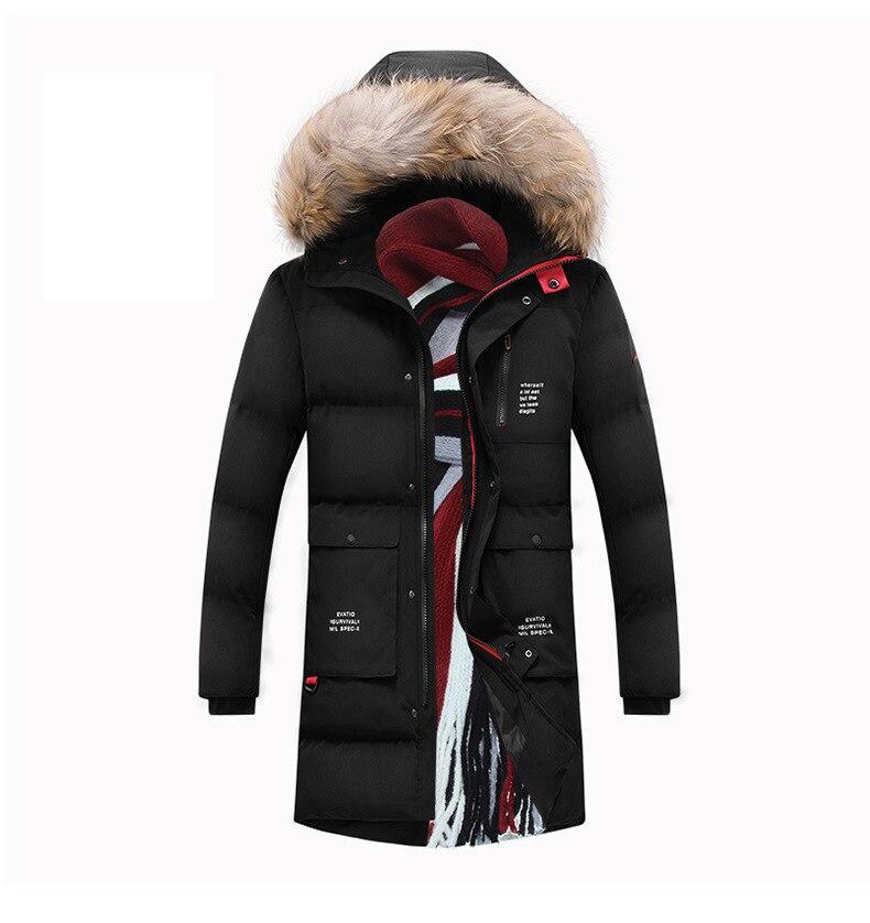 Parka tipo militar hombre
