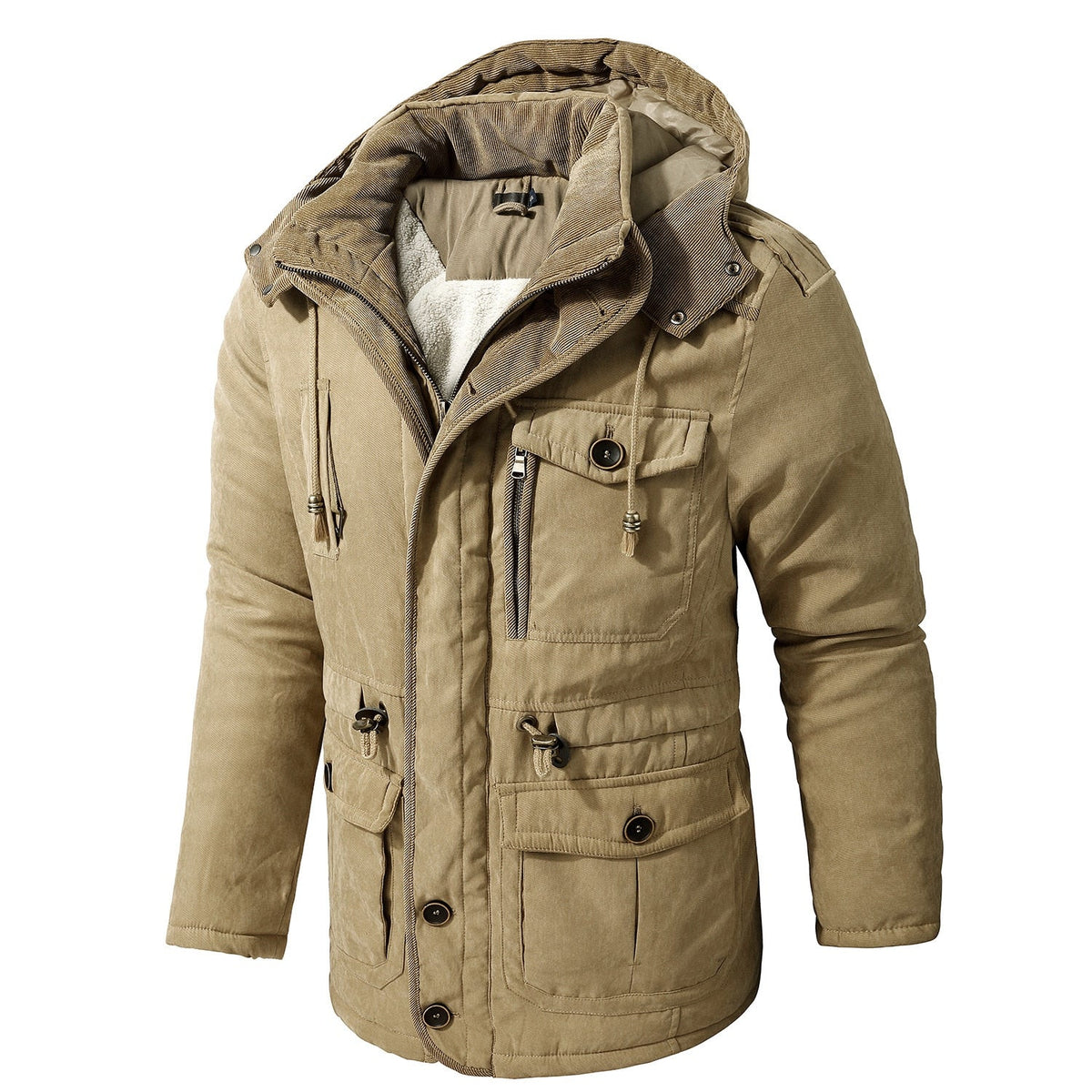 Parka verde militar