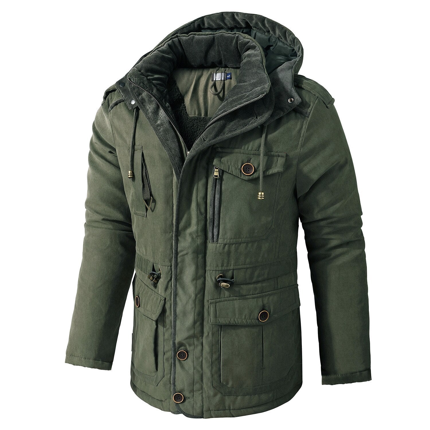 Parka verde militar