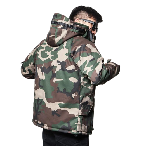 Parkas color verde militar