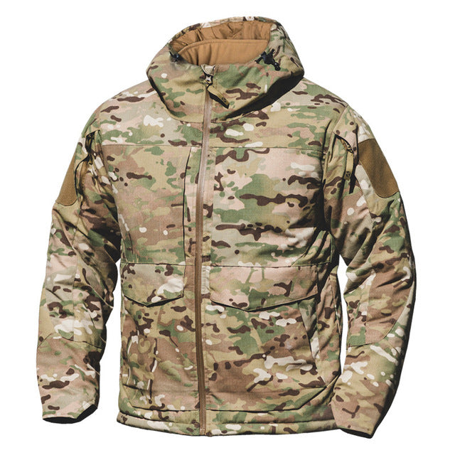 Parkas estilo militar