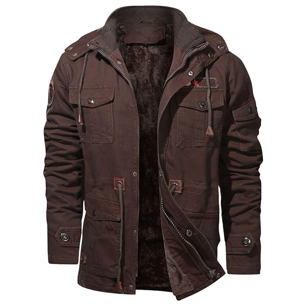 Parkas verde militar hombre