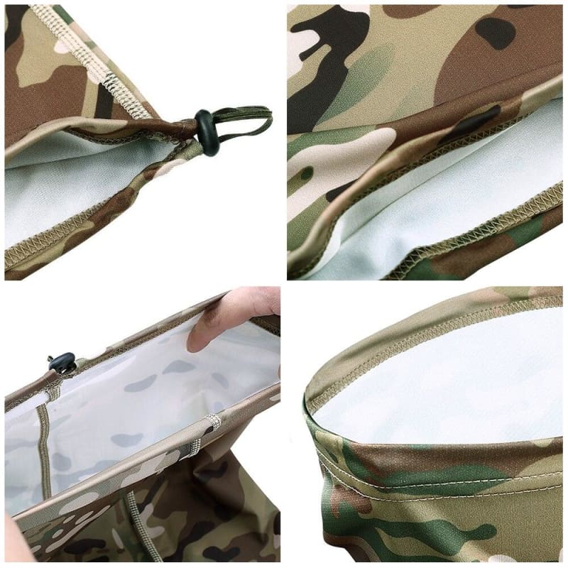 Pasamontañas de camuflaje