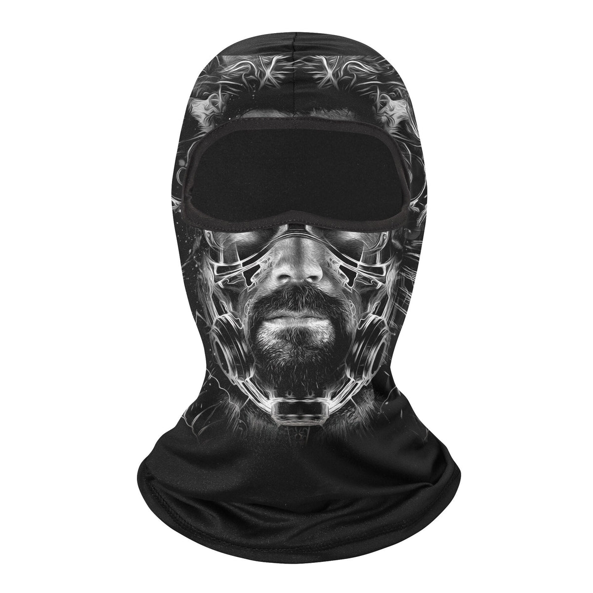 Pasamontañas de neopreno calavera