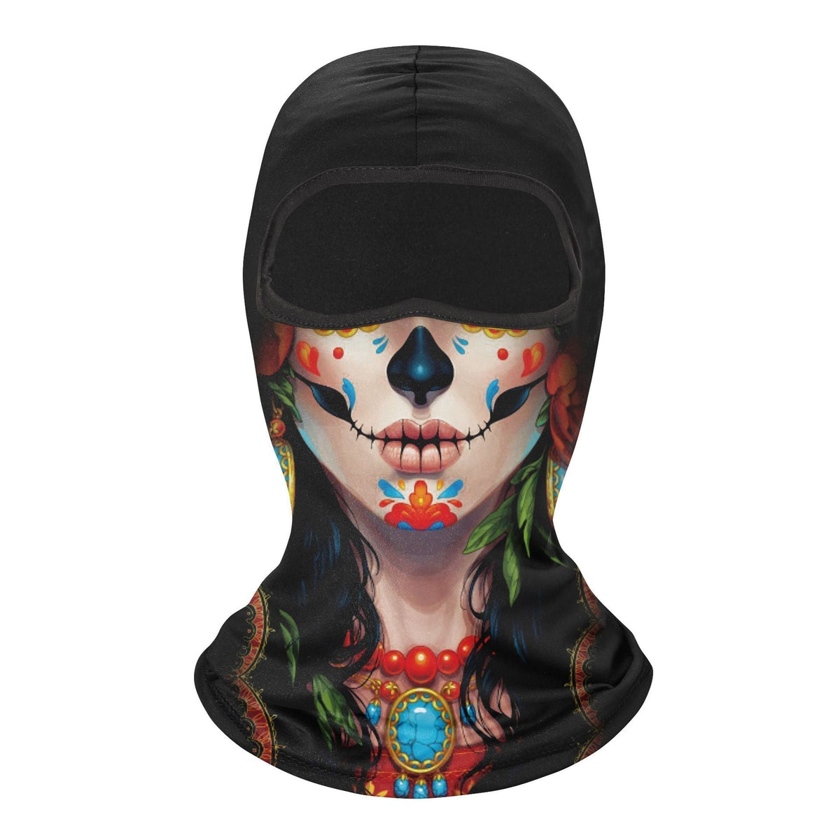 Pasamontañas de neopreno calavera