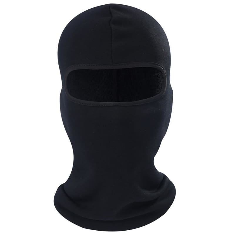 Pasamontañas negro ninja