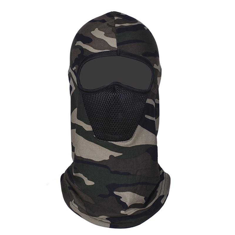 Pasamontañas verde militar