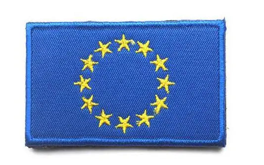 PATCH MILITAIRE - DRAPEAU BRODÉ