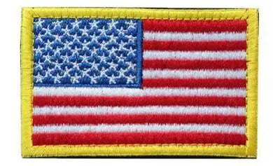 PATCH MILITAIRE - DRAPEAU BRODÉ