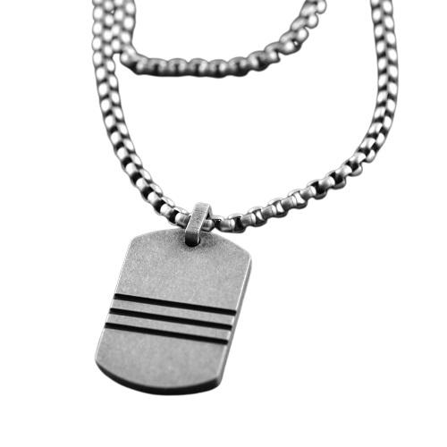 Placas militares de acero inoxidable