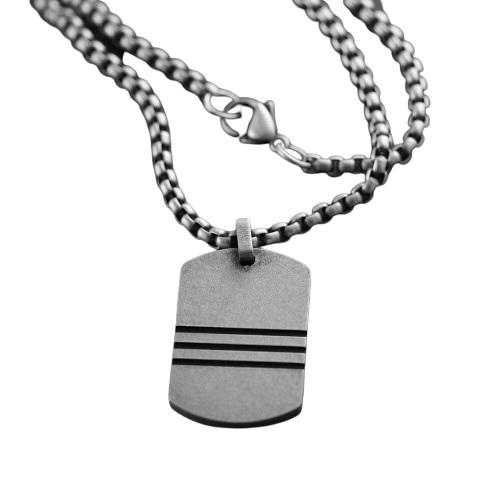 Placas militares de acero inoxidable