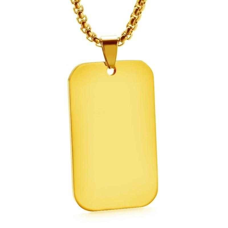 Placas militares de oro