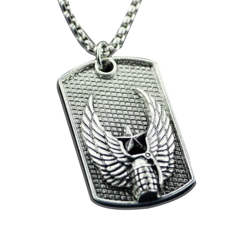 Placas militares de plata