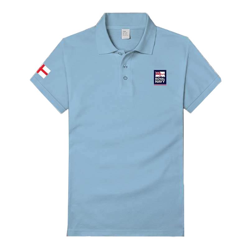 Polo camisa azul