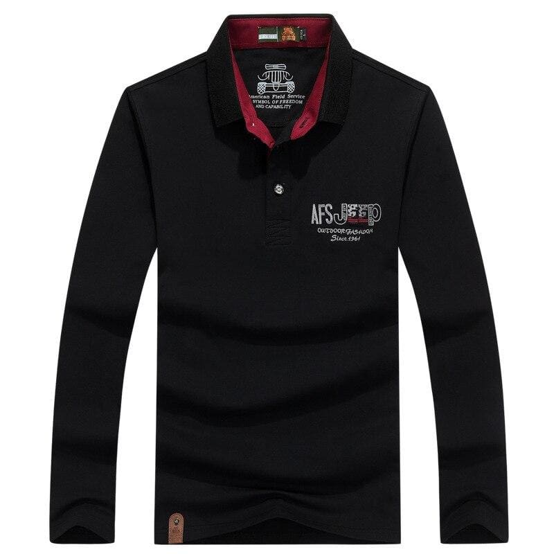 Polo camisa manga larga