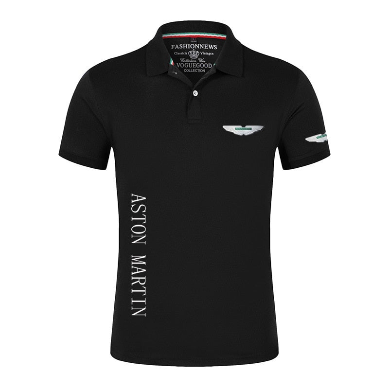 Polo camisa negra