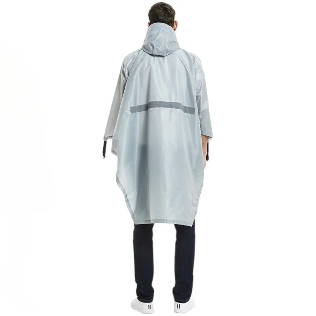 Poncho chasse orange