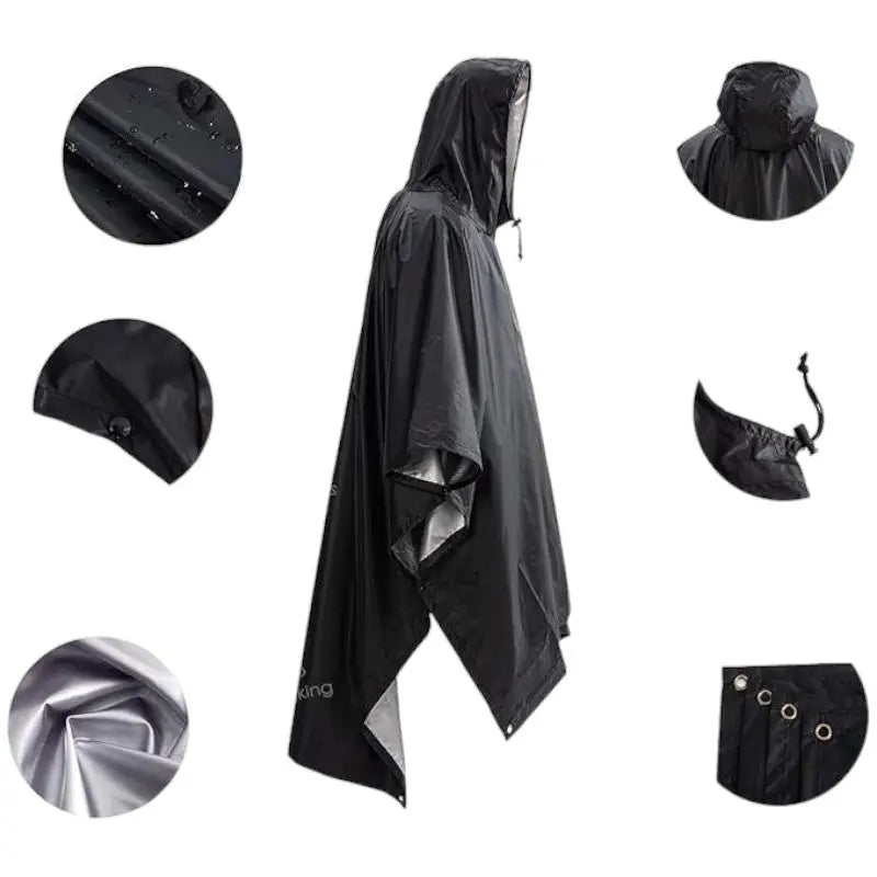 Poncho randonnée respirant
