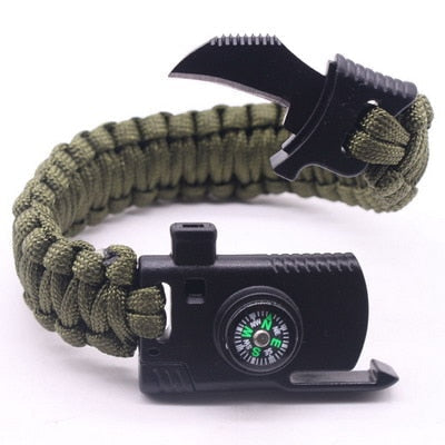 Pulsera de supervivencia paracord