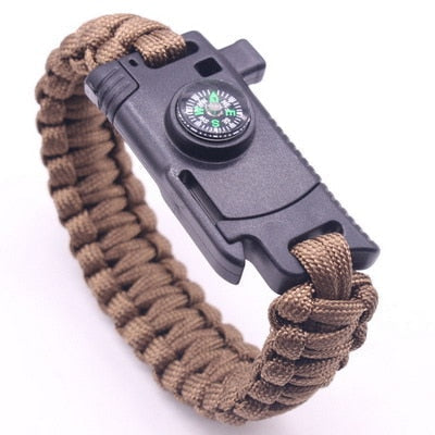 Pulsera de supervivencia paracord