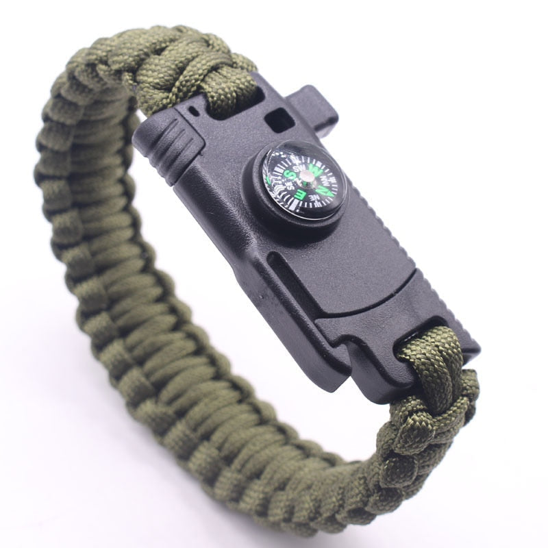 Pulsera de supervivencia paracord