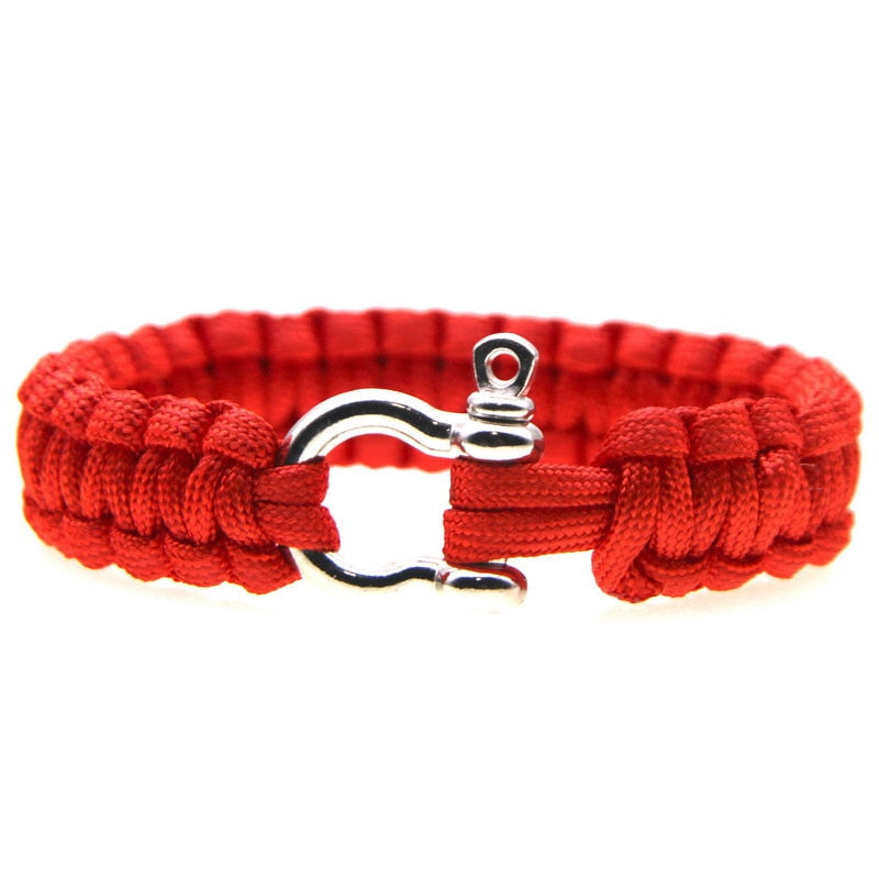 Pulsera de supervivencia paracord