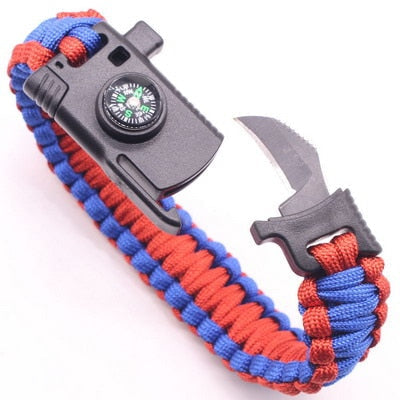 Pulsera de supervivencia paracord