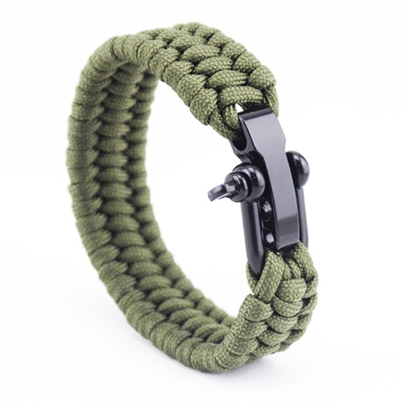 Pulsera kit supervivencia