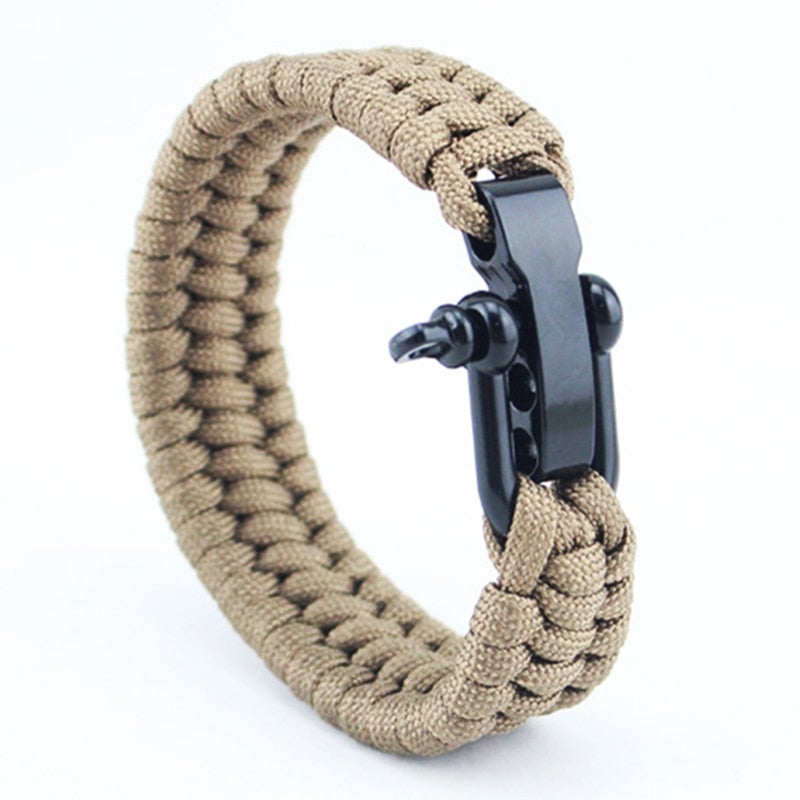 Pulsera kit supervivencia