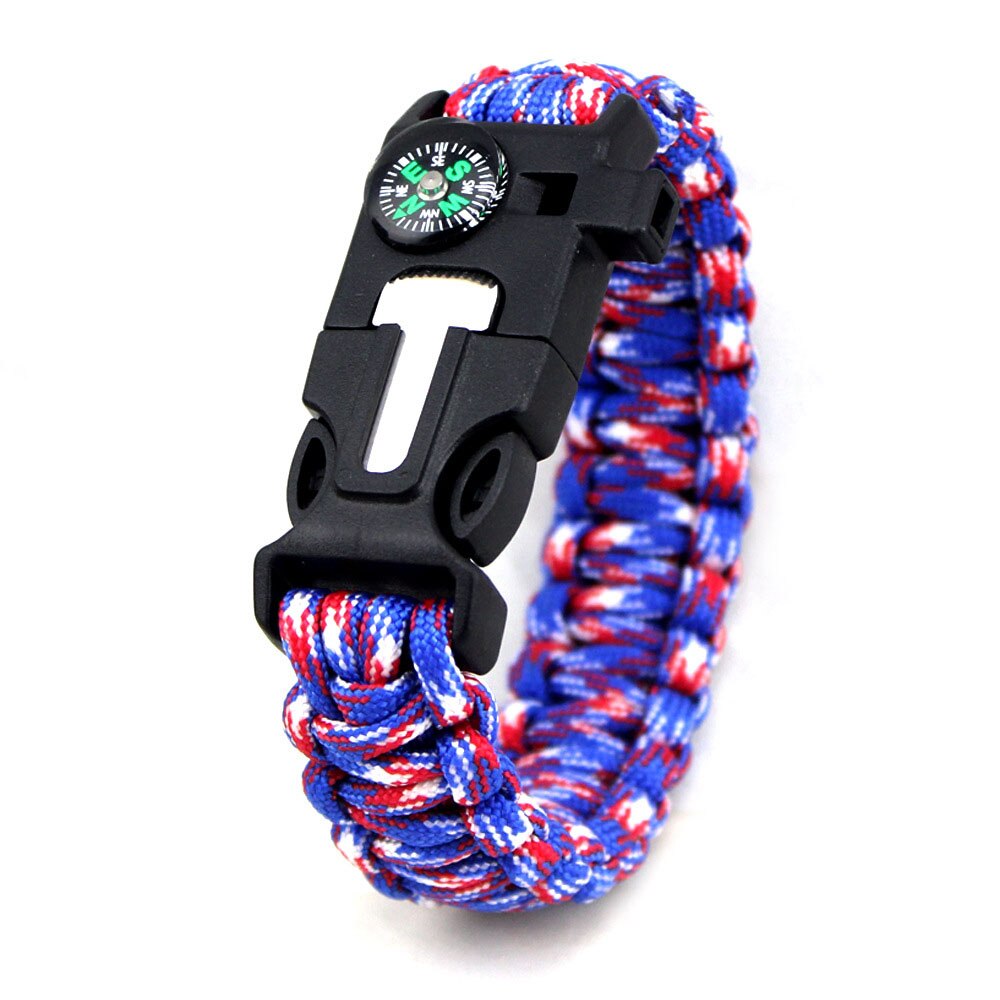 Pulsera paracord supervivencia