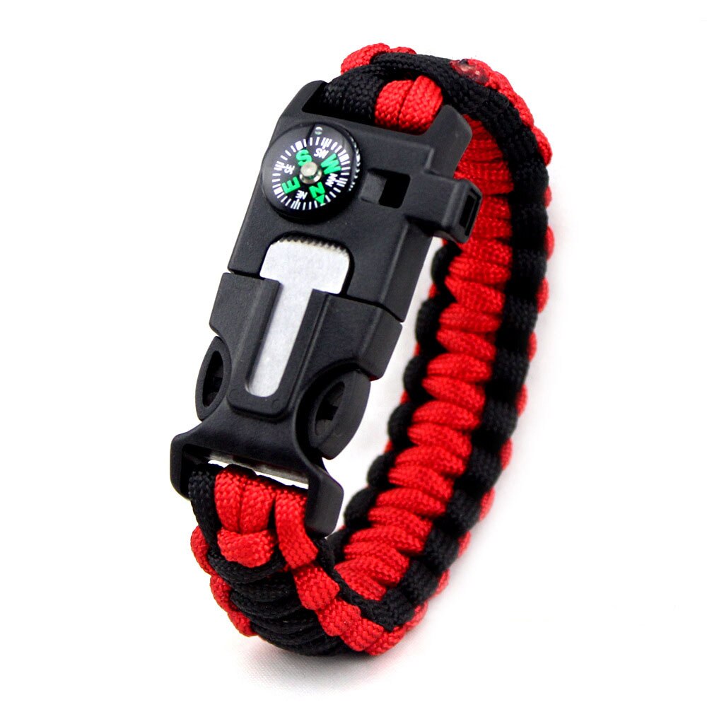 Pulsera paracord supervivencia