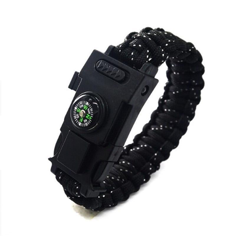 Pulsera supervivencia con brujula