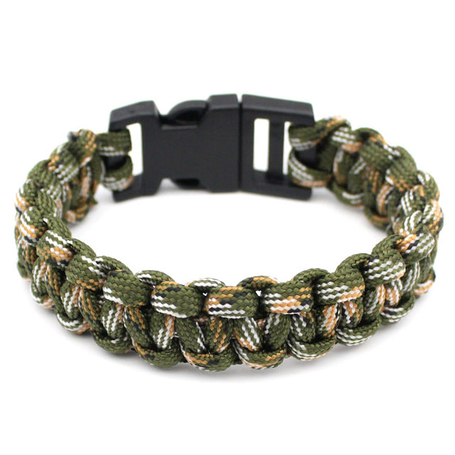 Pulsera supervivencia paracord