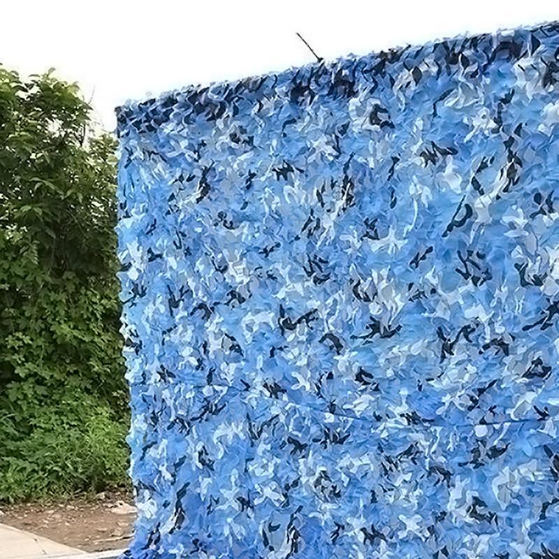 Red de camuflaje azul