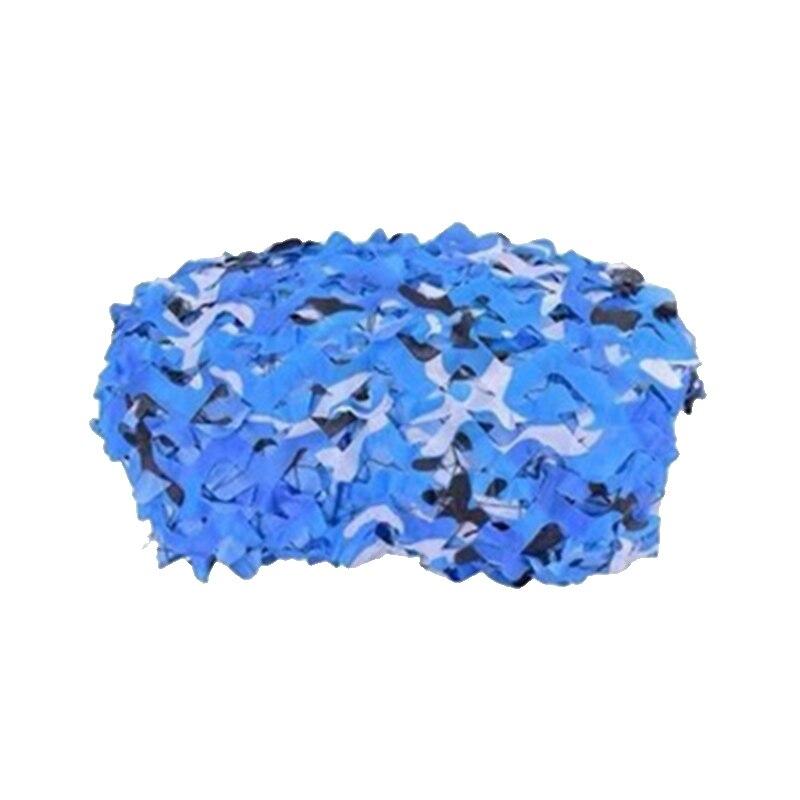 Red de camuflaje azul