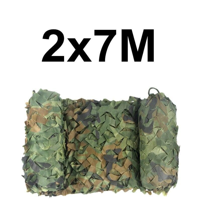 Red de camuflaje militar