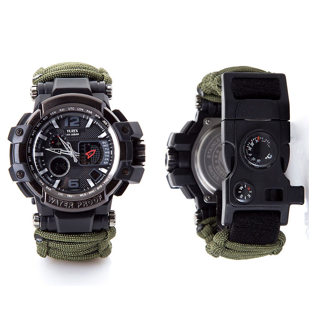 Reloj digital hombre militar